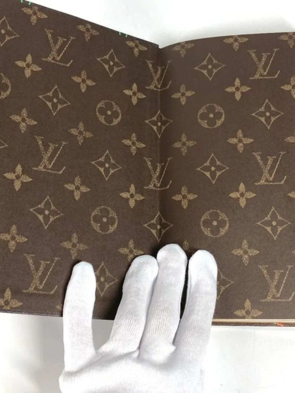 Louis Vuitton Notebook MM Jane Cherry Gi1371 Paper Brown